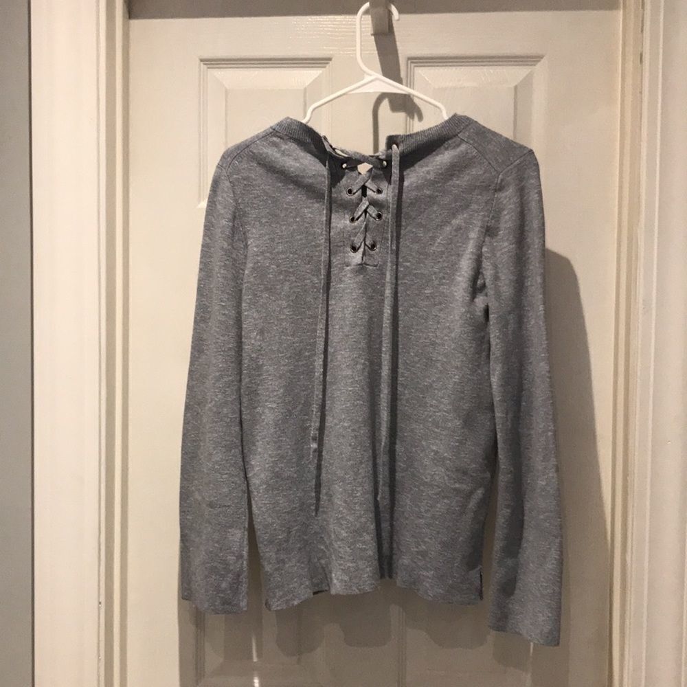 Madewell criss cross tie top SZ medium